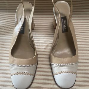 Bally Vintage Slingback High Heels